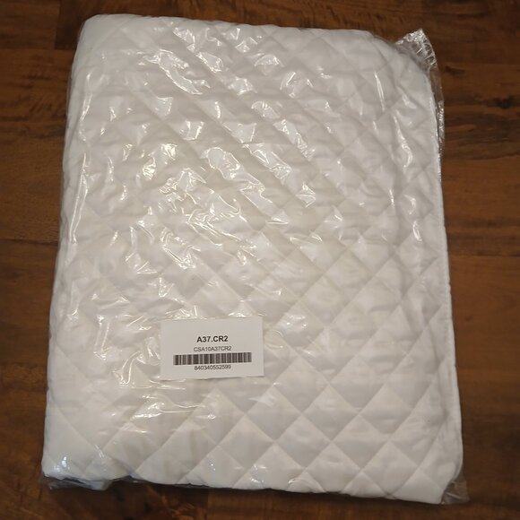 CoverMates Rectangular Quilted Appliance Cover Keepsakes - Cream (NWT) - Picture 10 of 13